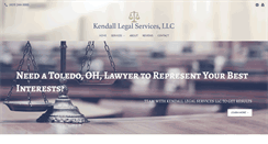 Desktop Screenshot of kendalllegalservices.com
